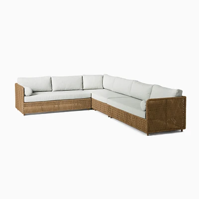 Coastal Outdoor -Piece L-Shaped Sectional