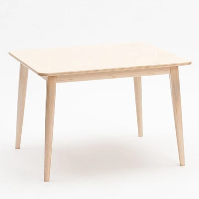 White Child Crescent Table