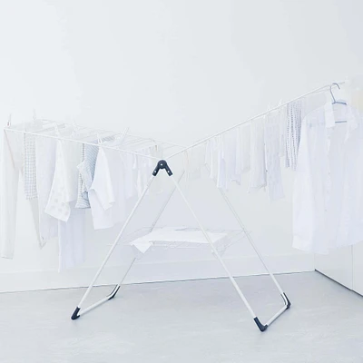 Brabantia HangOn Clothes Drying Rack, 66", White