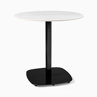 WE Gable 30" Bistro Table, Round, Black