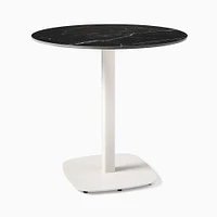 WE Gable 30" Bistro Table, Round, Black