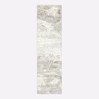 Quartz Rug, 5x8, White