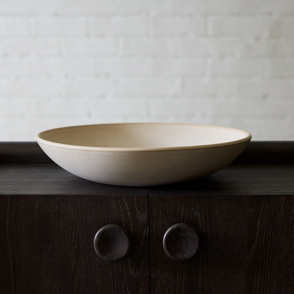 Mist Ceramic Centerpiece Bowl, Large, 18"D