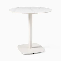 WE Gable 30" Bistro Table, Round, Black