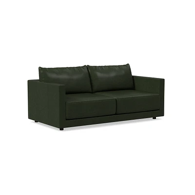 Melbourne 86" Sofa, Standard Depth, Saddle Leather, Nut, Concealed Support