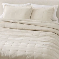 Signature Tencel Linen Full/Queen Comforter, Sand