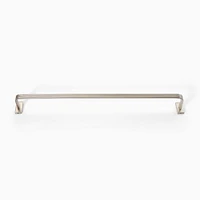 Reeded Towel Bar, 18", Antique Brass