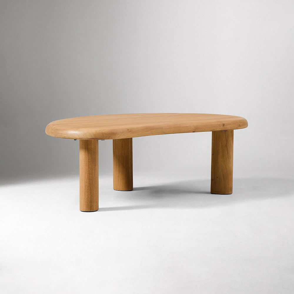 Cannellini Coffee Table, Cool Walnut