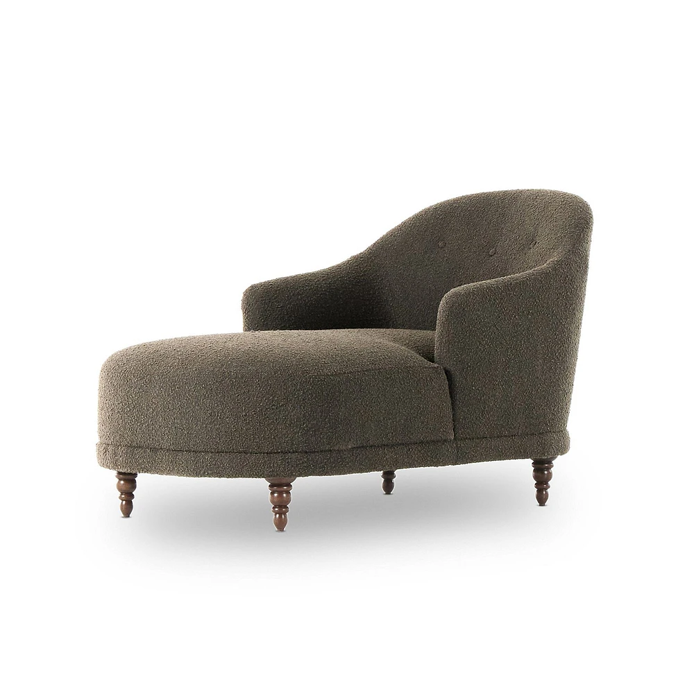 Beebee Chaise Lounge, Knoll Mink-Aged Sienna