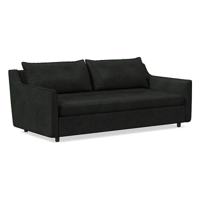 Easton 85" Sofa, Saddle Leather, Nut