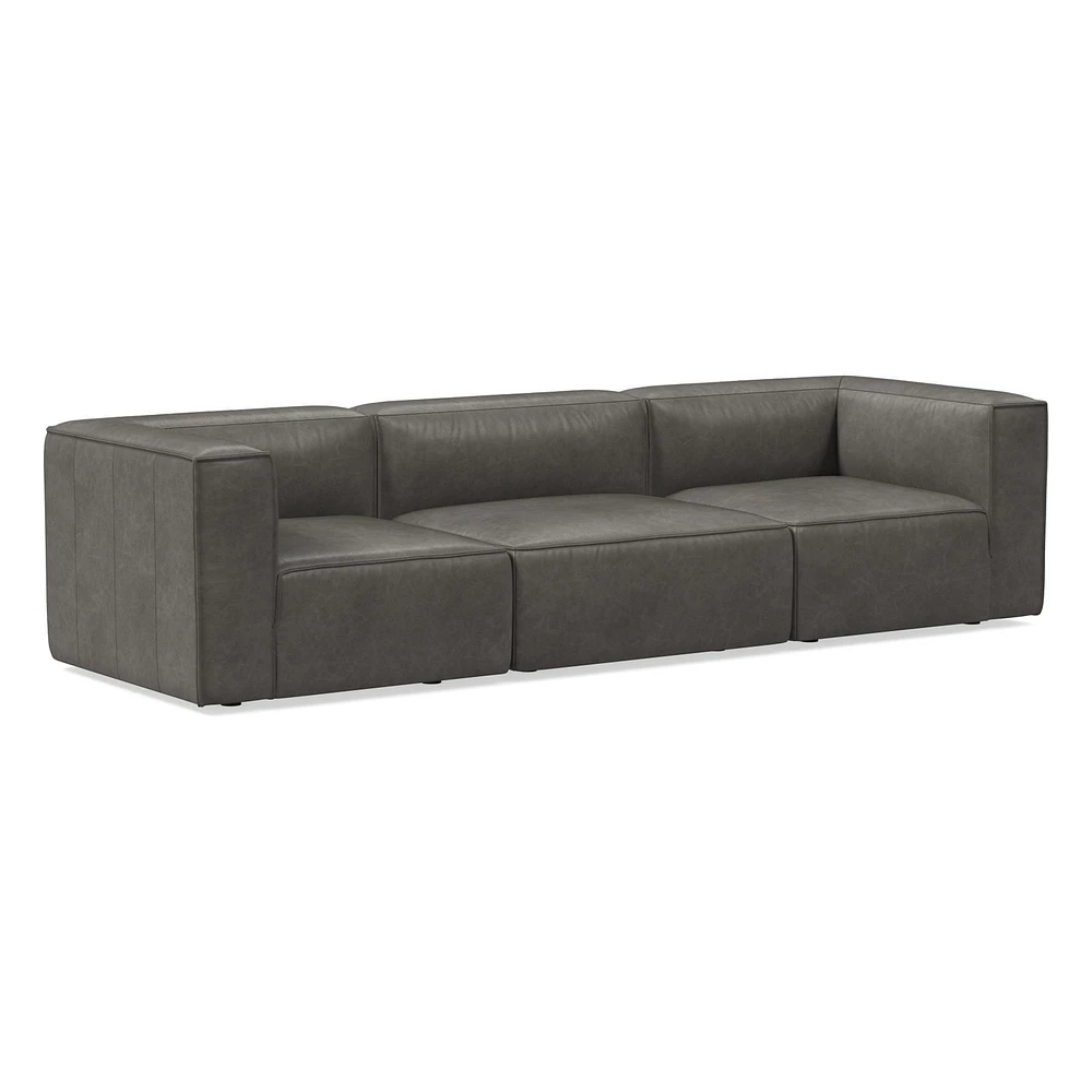 Remi 72" Modular Sofa, Leather