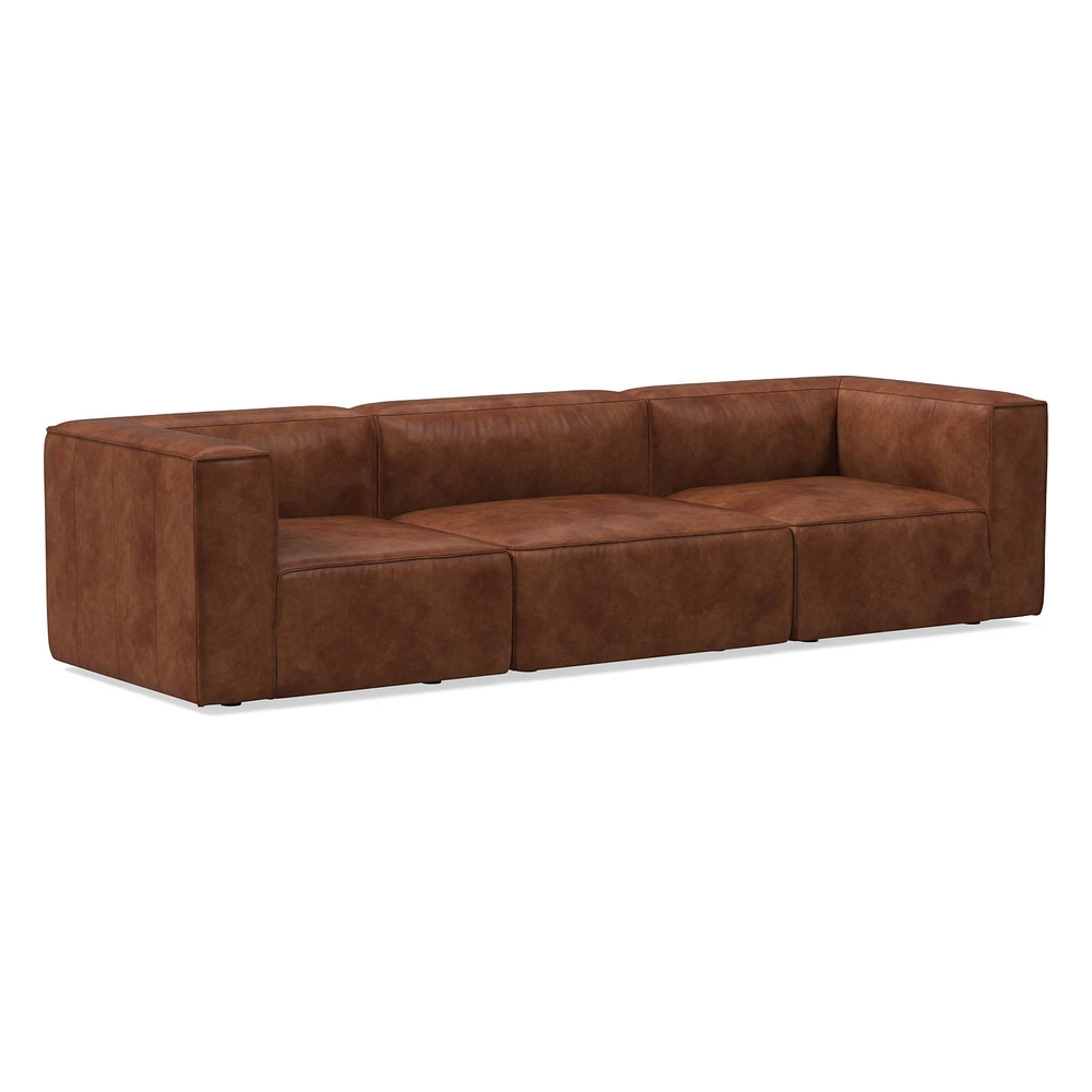 Remi 72" Modular Sofa, Leather