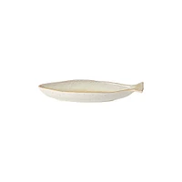 Dori Small Fish Platter, Light Blue, 8.9"W