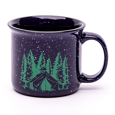 Camping Ceramic Campfire Mug