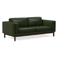 Dekalb 96" Sofa Poly Ludlow Leather Black Ac