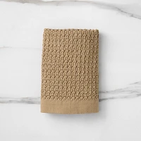 Plush Waffle, Bath Towel, Camel