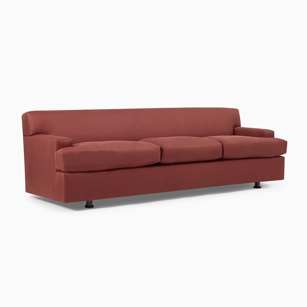 Colin King Kirkwood Sofa, 86", Deluxe Linen, Alabaster