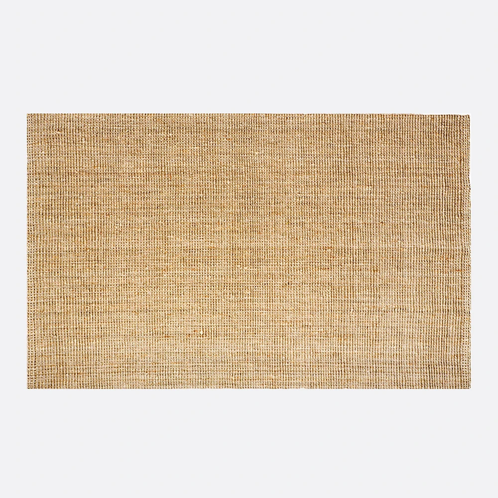 Chip & Dent: Jute Boucle Rug, 2x3, Flax