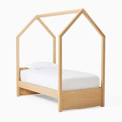 Story Tent Bed Twin, Blonde Oak