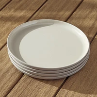 Aaron Probyn Kaloh Melamine Dinnerware, Dinner Plate, White, Set Of 4