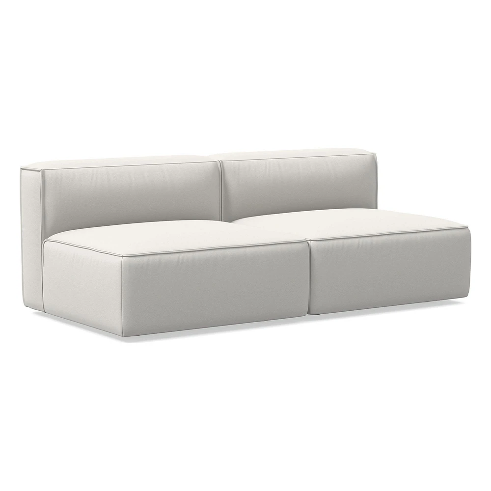 Remi 72" Modular Sofa, Leather