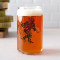 Bee Beer Can Glass