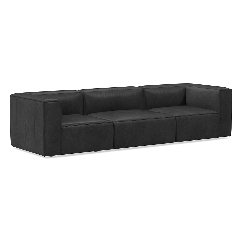 Remi 72" Modular Sofa, Leather