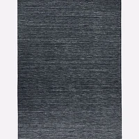 Chip & Dent: Lumini Performance Wool Rug, 5x8, Navy