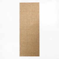 Chip & Dent: Jute Boucle Rug, 2.5'x9', Flax