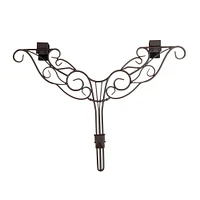 Adjustable Wreath Hanger, Antler, Brown