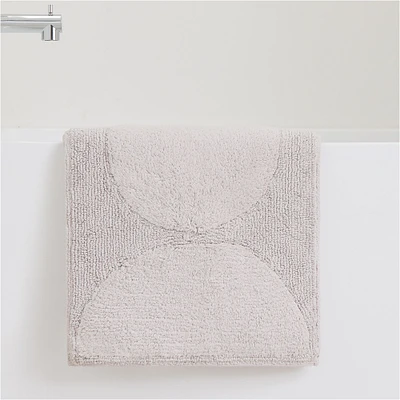 Memory Foam Bath Mat, White