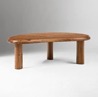 Cannellini Coffee Table, Cool Walnut