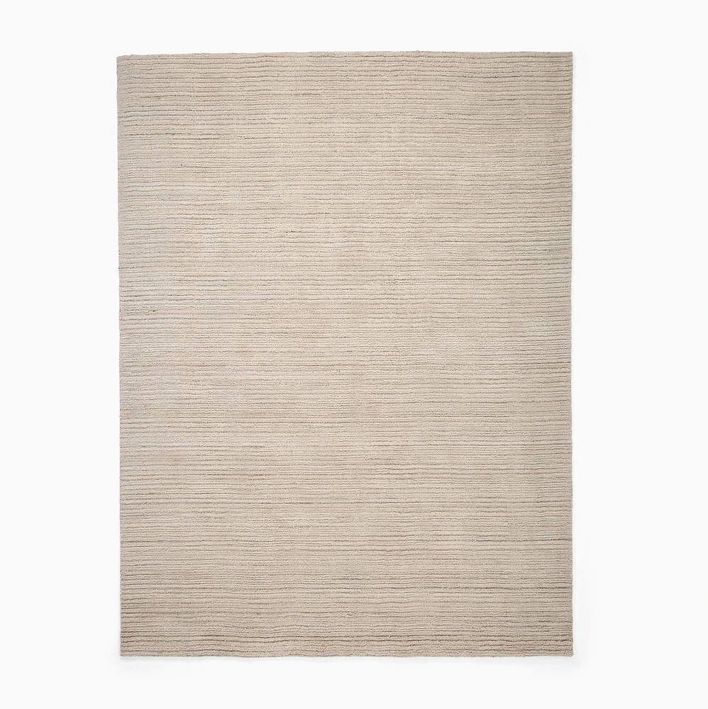 Chip & Dent: Lumini Rug, 3x5, Alabaster