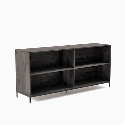 Industrial (64") Open Storage Modular Bookcase, Mango