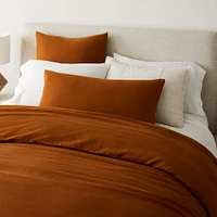 Open Box: European Linen Duvet, Twin, Amber