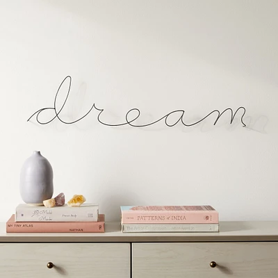 Dream Wine Wall Art, Black