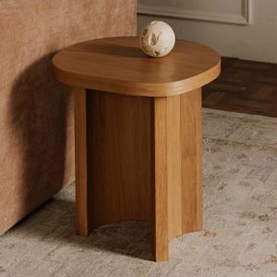 Phineas Side Table, 18", Natural