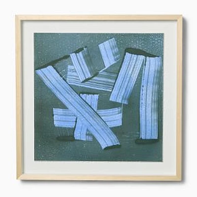 Swipes of Blue