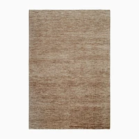 WE Handknotted Solid Rug, Alabaster, 6'x9'