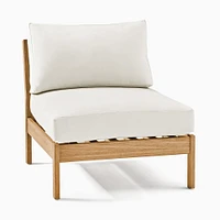 Playa Outdoor Armless Single, Mast, Pearl Gray