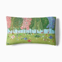 Nicole Cicak Springtime Picnic Pillow Cover, 12x21, Multi