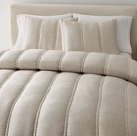 Tencel Plush Full/Queen Comforter, White