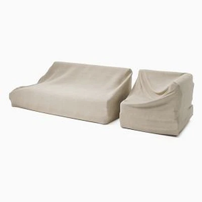 Portside Left Arm Right Arm 2-Piece Corner Sofa-Pack Protective Cover