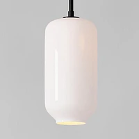 Sculptural Glass Shade, Geo Mini, Clear 6"