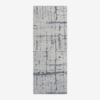 Birch Wool Rug, 5x8, Frost Gray