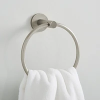 Modern Overhang Towel Ring