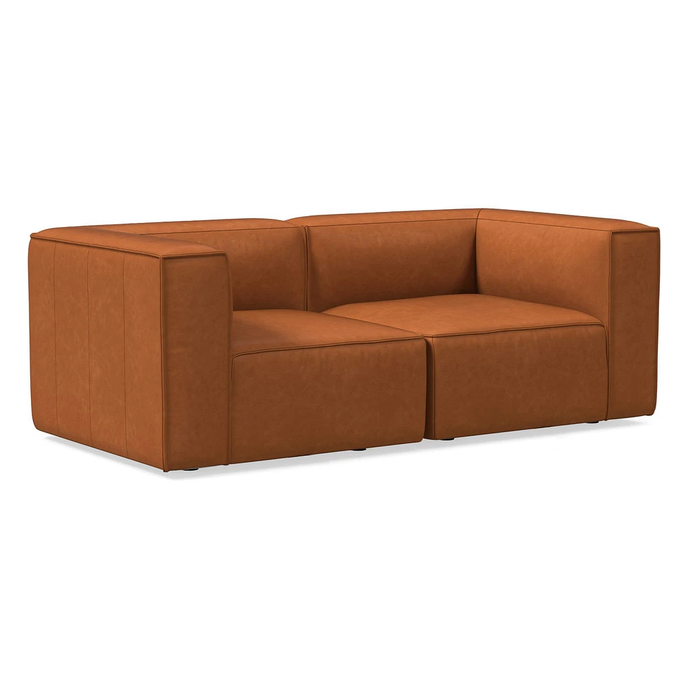 Remi 72" Modular Sofa, Leather
