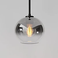 Sculptural Glass Shade, Geo Mini, Clear 6"