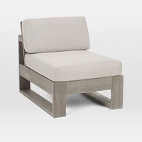 Portside Armless Chair, Reef, Slate