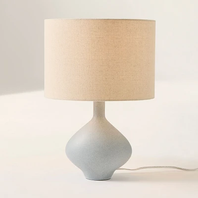 Cersei Ceramic Table Lamp, 19 Inches", Neutral